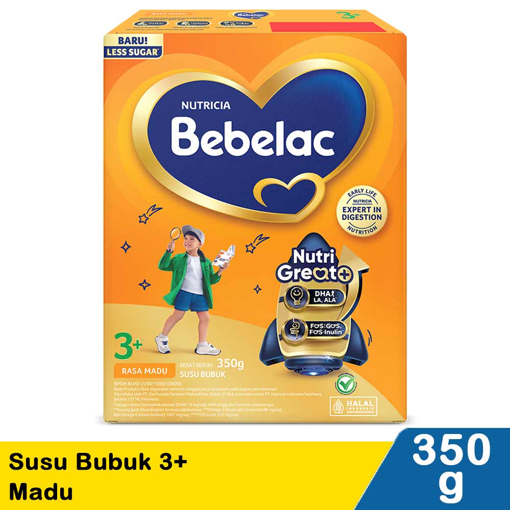 Bebelac 4 / 3+ Susu Bubuk Madu 400G/350G