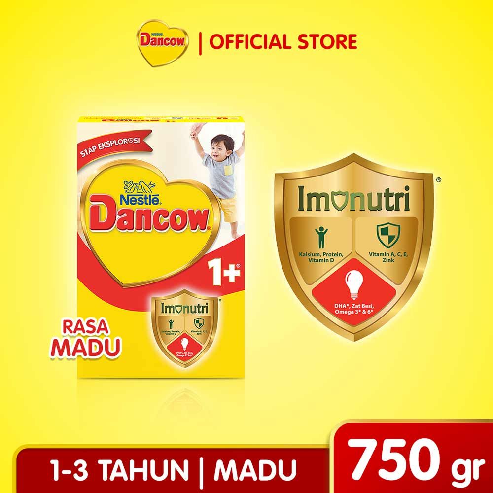 Dancow 1+ Susu Bubuk Protectus Probio Madu 750G