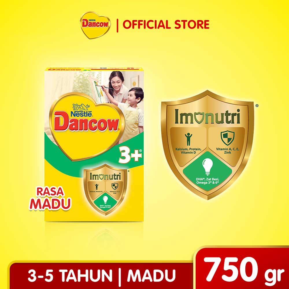 Dancow 3+ Susu Bubuk Protectus Probio Madu 750G