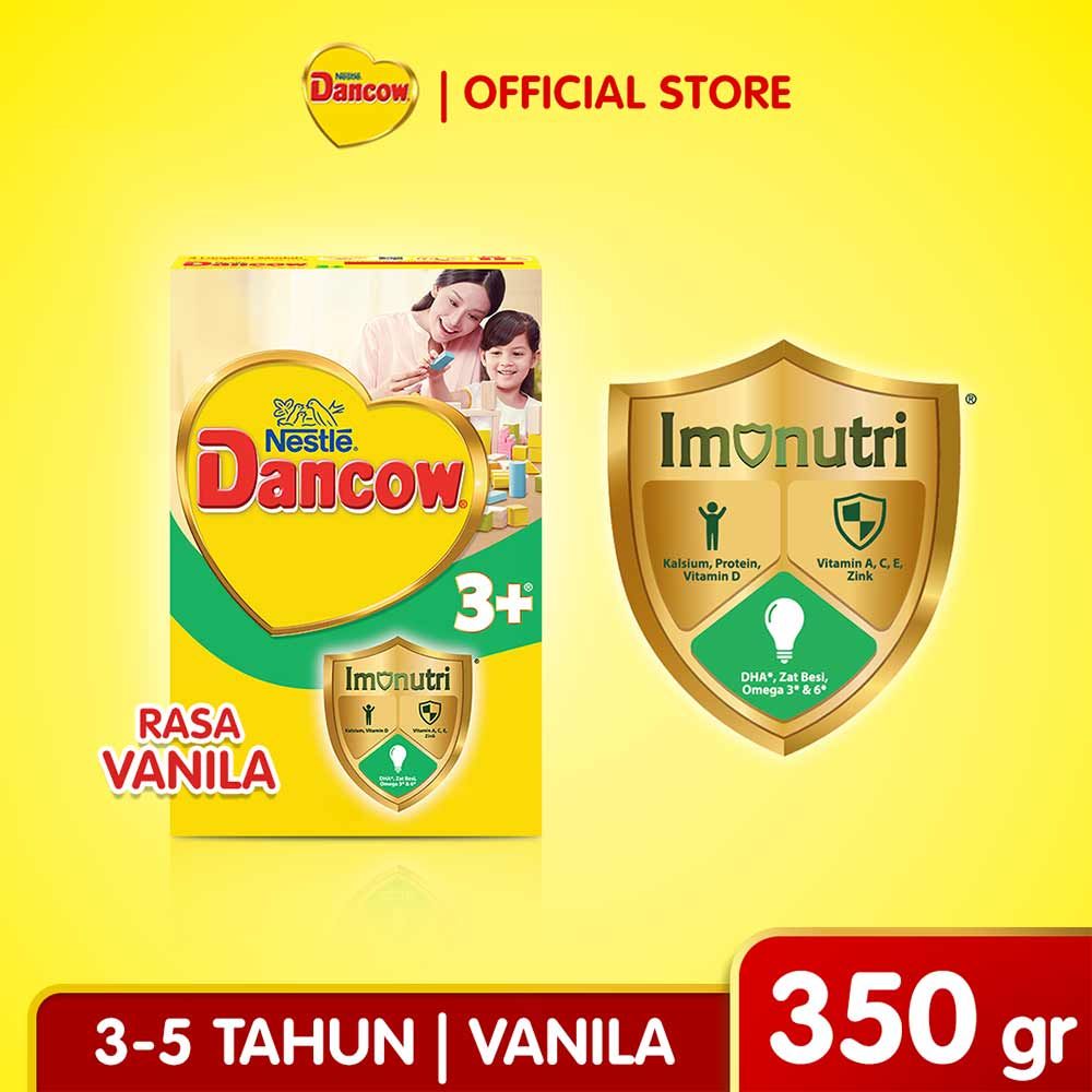 Dancow 3+ Susu Bubuk Protectus Probio Vanila 350G
