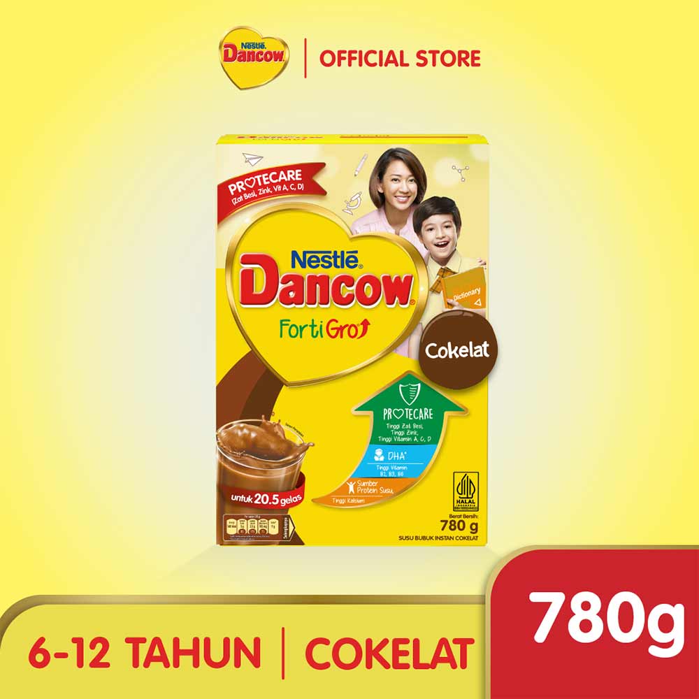 Dancow Fortigro Susu Bubuk Cokelat 780G