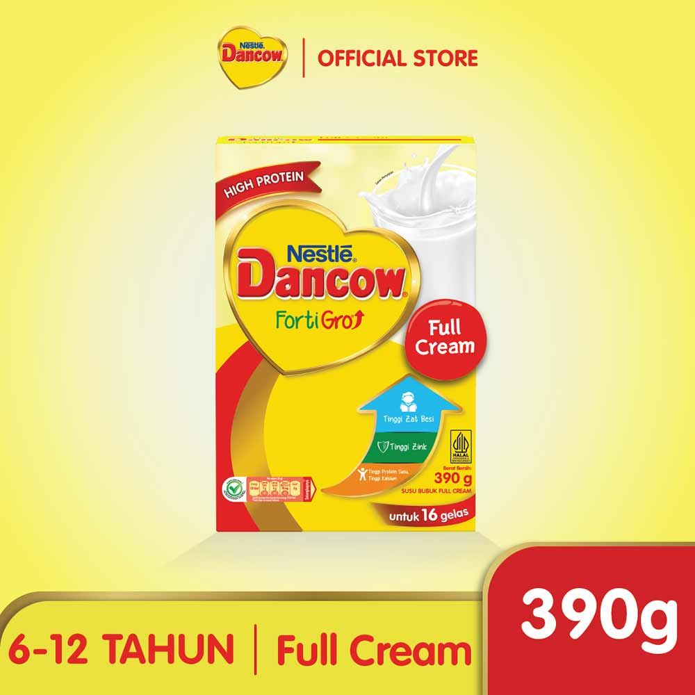Dancow Fortigro Susu Bubuk Full Cream 390G