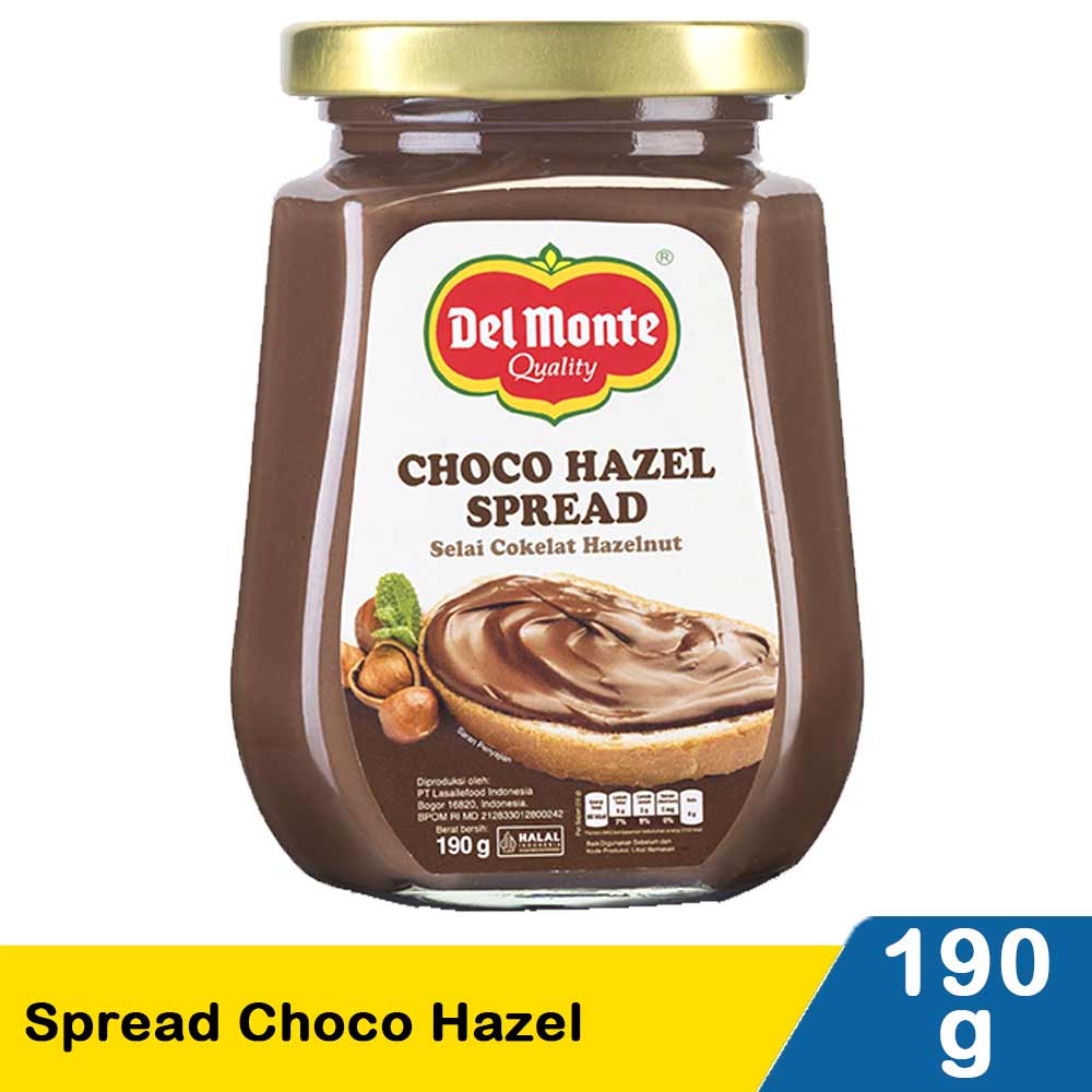 Delmonte Spread Choco Hazel 190g