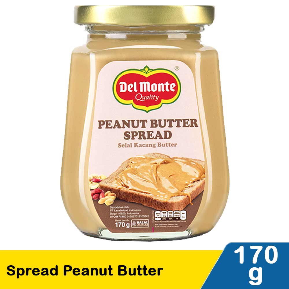 Delmonte Spread Peanut Butter 170g