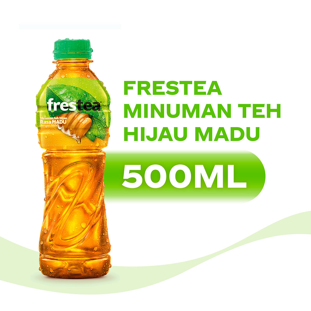 Frestea Minuman Teh Green Madu 500Ml
