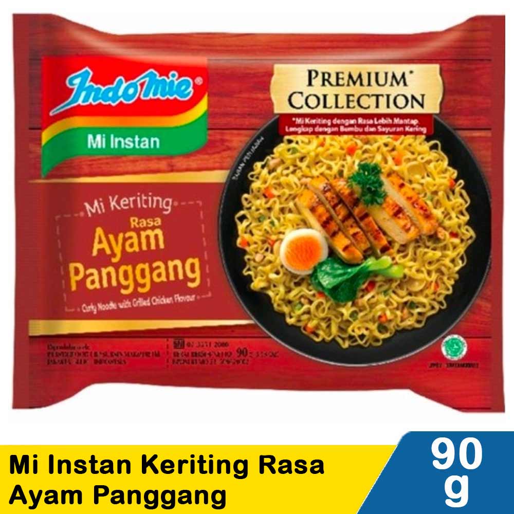 Indomie Mi Instan Keriting Ayam Panggang 90G