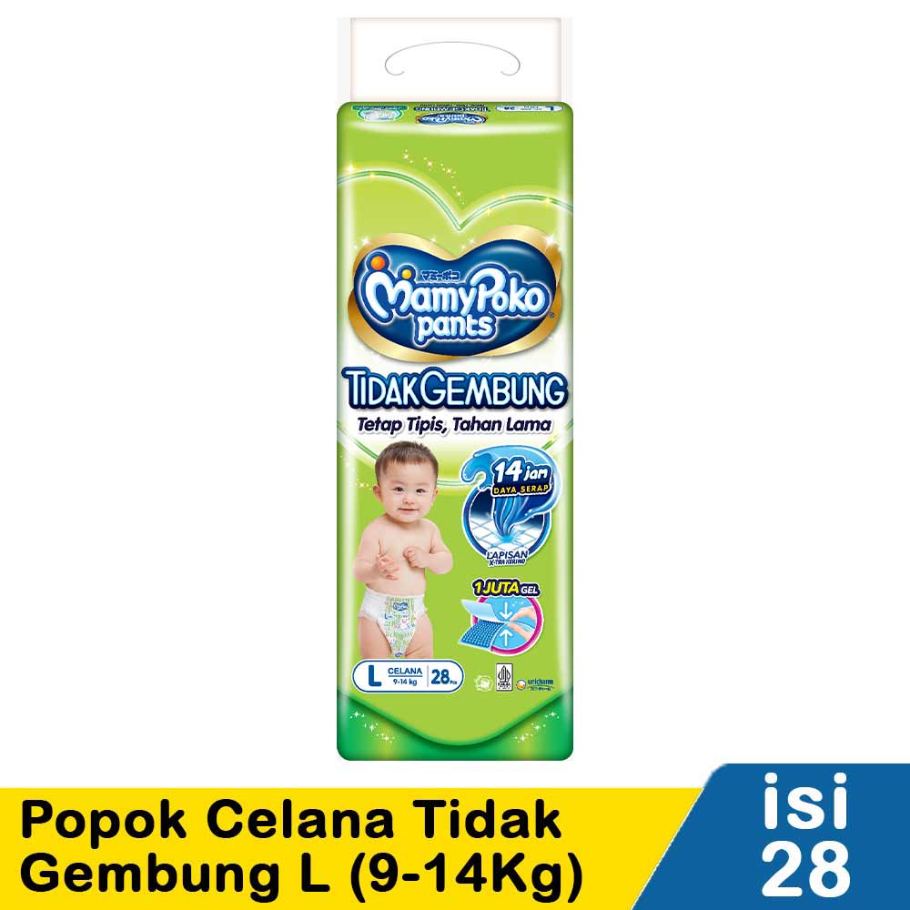 Mamy Poko Pants Standar Tidak Gembung 28'S L