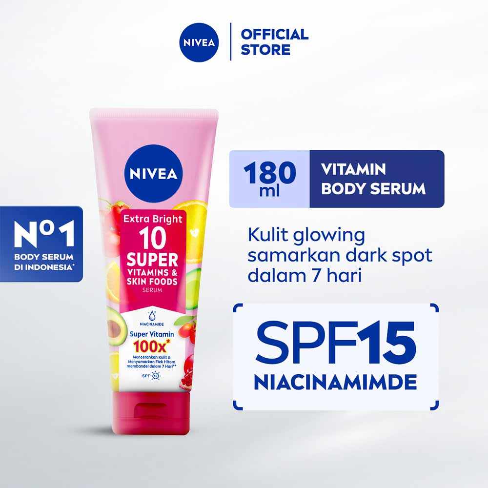 Nivea Body Serum Super 10 Vitamin Niacinamide 180mL