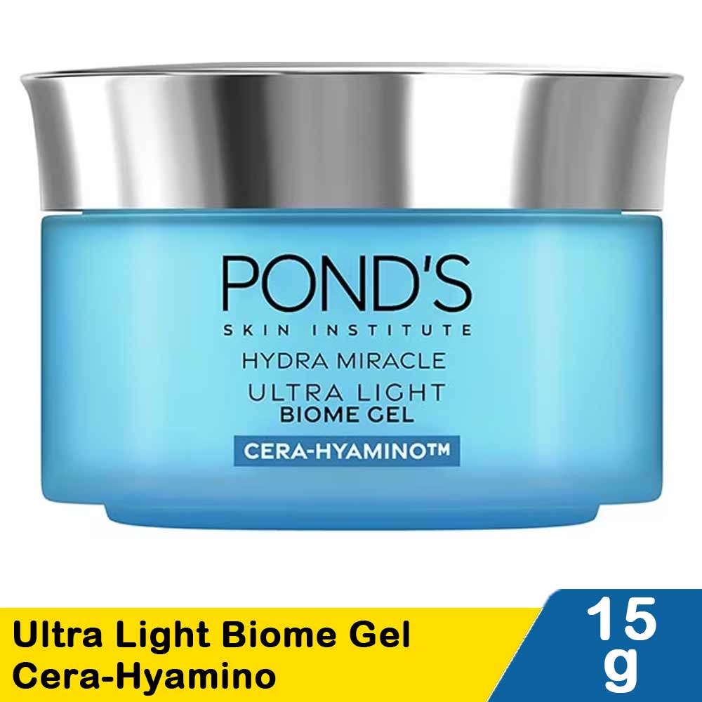 Ponds Ultra Light Biome Gel Cera-Hyamino 15G